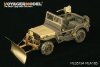 Voyager Model PEA185 WWII U.S. Jeep Willys MB snow plow w/ tyre chains (For TAMIYA /ITALIAN) 1/35